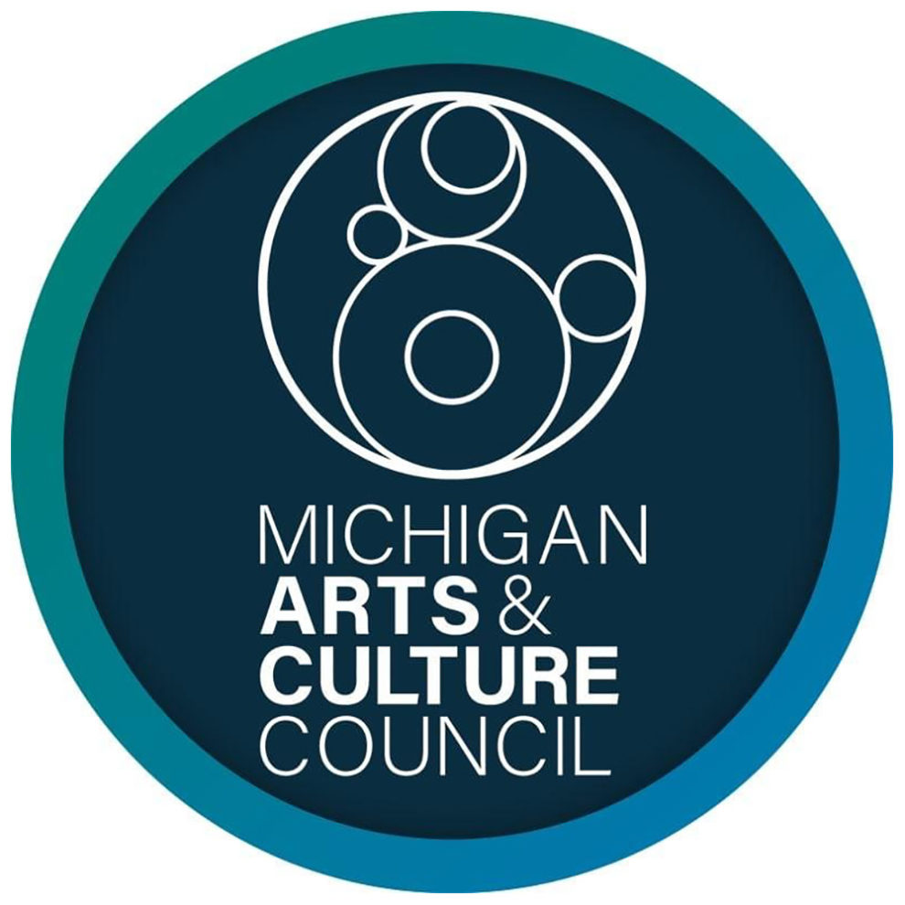 Michigan Arts & Culture Council logo as part of the Four Star Film Discussion Series at Four Star Theatre in late October (2023)