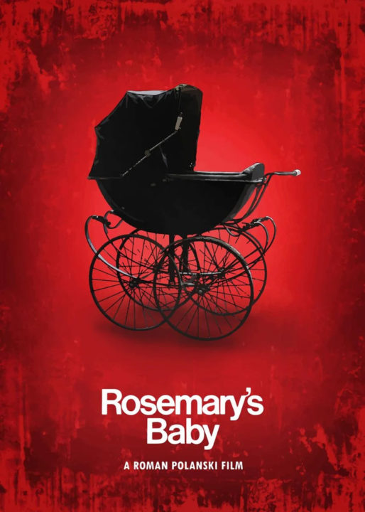 movie poster image for the film "rosemary's baby" directed by roman polanski screening at the four star film discussion event on october 25
